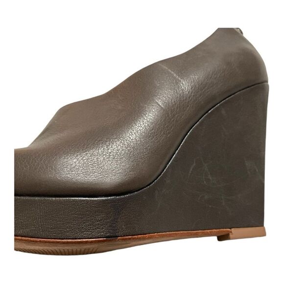 Ella Moss Wedges Brown 7 - Picture 3 of 6